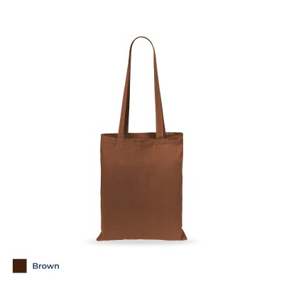 Picture of VIBE COTTON BAG - COLOUR BROWN in Brown