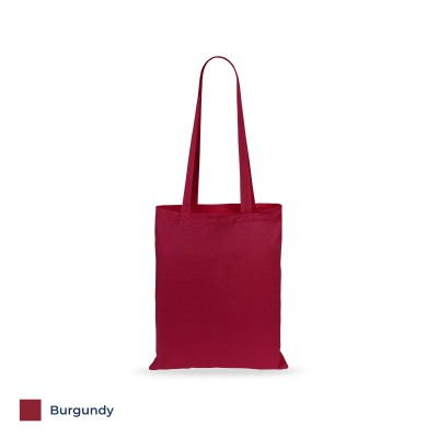 Picture of VIBE COTTON BAG - COLOUR BURGUNDY in Burgundy