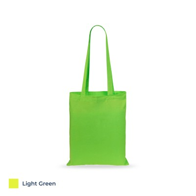 Picture of VIBE COTTON BAG - COLOUR LIME GREEN in Lime Green
