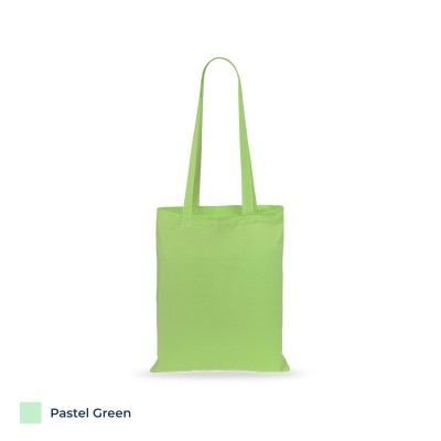 Picture of VIBE COTTON BAG - COLOUR PALE GREEN in Pale Green