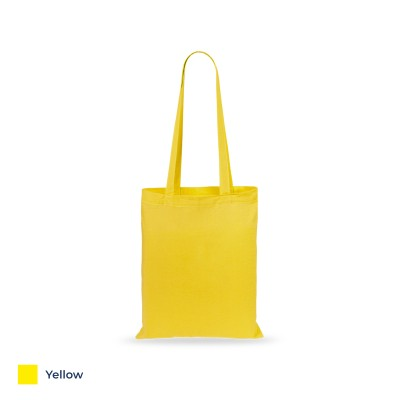Picture of VIBE COTTON BAG - COLOUR YELLOW in Yellow