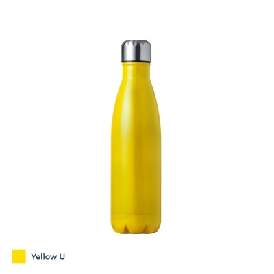 Picture of VIBE CAPELLA METAL BOTTLE - MATT YELLOW in Matt Yellow - Yellow U
