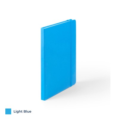 Picture of VIBE MALTA NOTE BOOK LIGHT BLUE in Light Blue - 2995 C