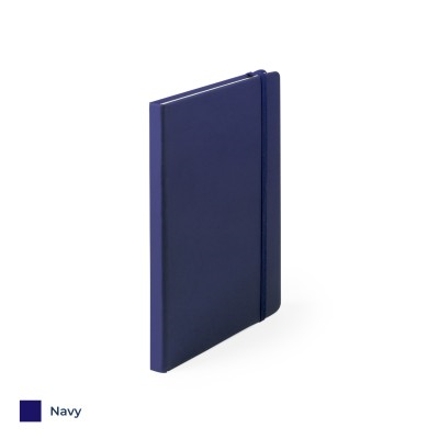 Picture of VIBE MALTA NOTE BOOK NAVY BLUE in Navy Blue - 281 C