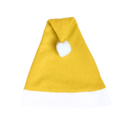 Picture of VIBE CHRISTMAS FATHER CHRISTMAS SANTA HAT - YELLOW
