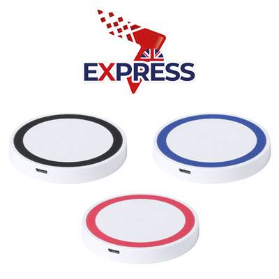 Picture of EXPRESS ROUND CORDLESS CHARGER: 1* Working Day Deliver.