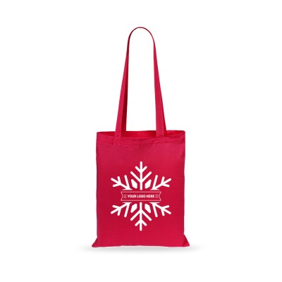 Picture of CHRISTMAS COTTON BAG - SNOWFLAKE