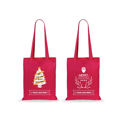 Picture of CHRISTMAS COTTON TOTE BAG.