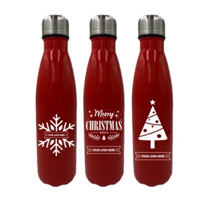 Picture of CHRISTMAS CAPELLA 500ML METAL BOTTLE.