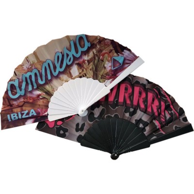 Picture of HANDHELD BREEZE FABRIC FAN.