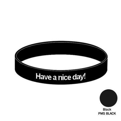 Picture of SILICON WRIST BAND in Black