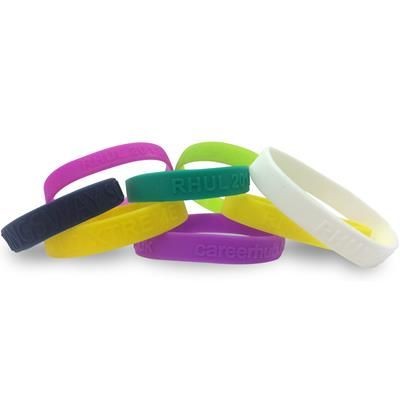 Picture of SILICON EMBOSSED WRIST BAND