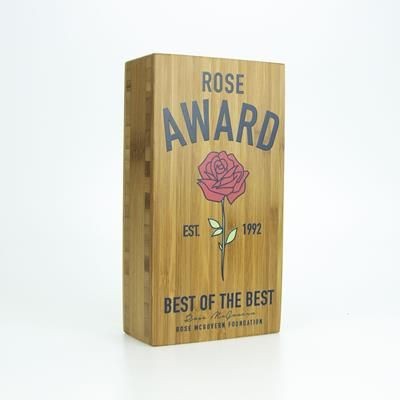 BAMBOO RECTANGULAR AWARD.