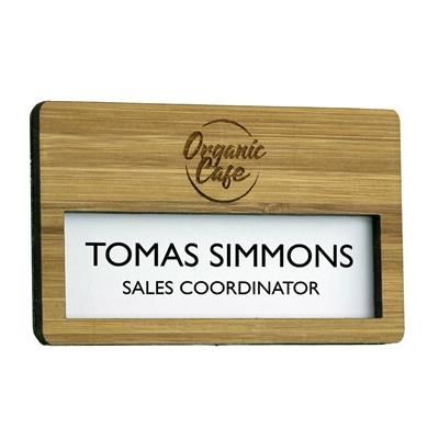 Picture of BAMBOO REUSABLE WINDOW BADGE