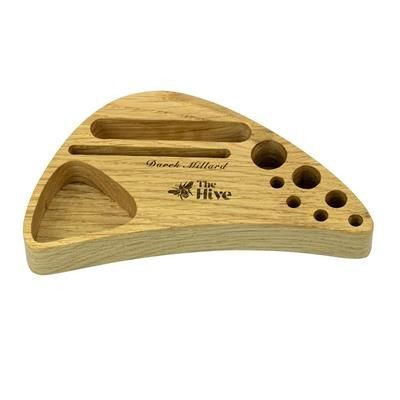 Picture of SMALL OAK DESK ORGANIZER