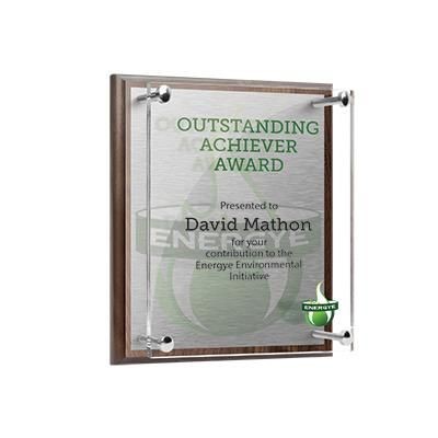 WALL AWARD PLAQUE.