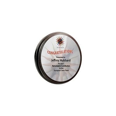 ROUND AWARD PLAQUE.