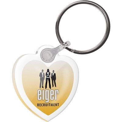 Picture of BESPOKE DOMED ACRYLIC KEYRING.