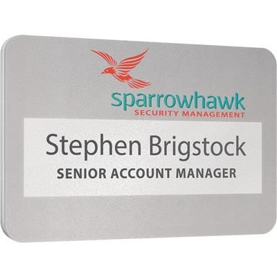 Picture of PVC FACED WINDOW NAME BADGE
