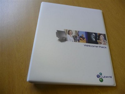 Picture of A4 PVC RING BINDER.