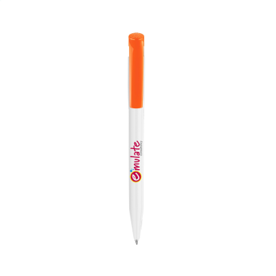 Picture of STILOLINEA S45 PEN in White & Orange