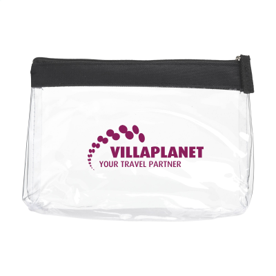 Picture of AEROPLANE COSMETIC BAG TOILETRY BAG in Black