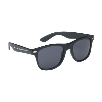 Picture of MALIBU MATT BLACK SUNGLASSES in Black.