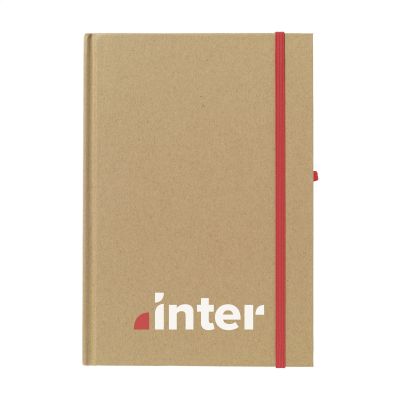 Picture of POCKET ECO A5 NOTE BOOK in Red.
