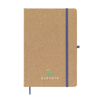 Picture of CORKNOTE A5 NOTE BOOK in Cobalt Blue.
