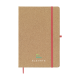 Picture of CORKNOTE A5 PAPER NOTE BOOK in Red