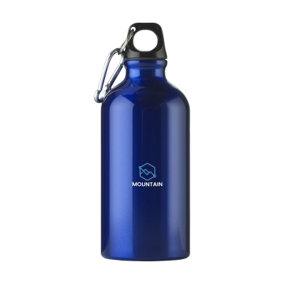 Picture of ALUMINI GRS RECYCLED 500 ML WATER BOTTLE in Blue.