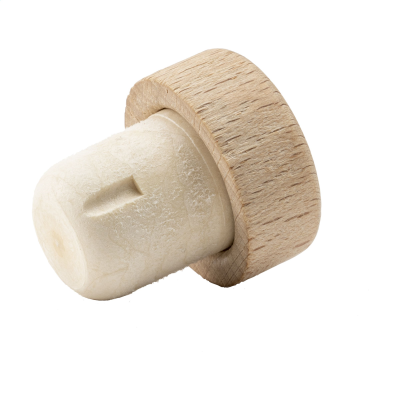 Picture of WOOD BOTTLE STOPPER with Cork