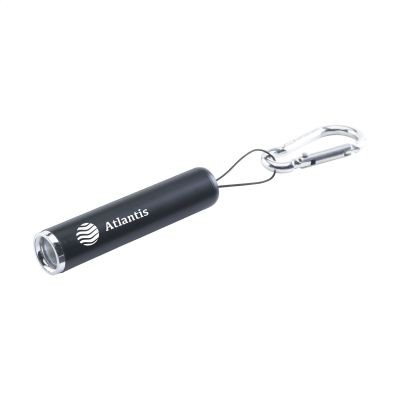 Picture of LIGHT-UP KEYRING CHAIN LIGHT in Black