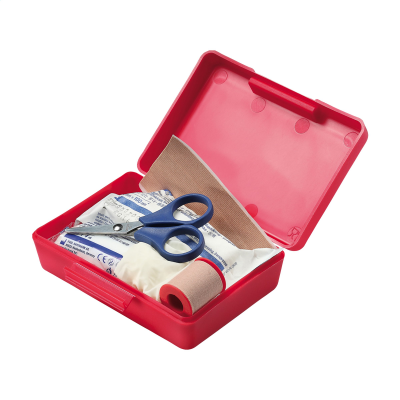 Picture of FIRST AID KIT BOX SMALL in Red