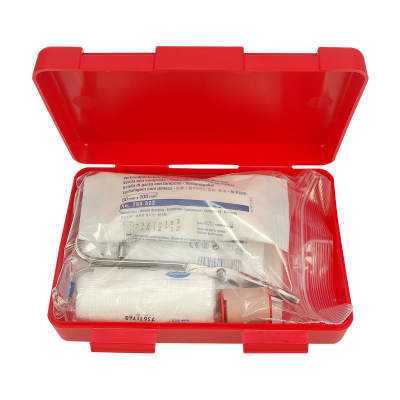 Picture of FIRST AID KIT BOX LARGE in Red