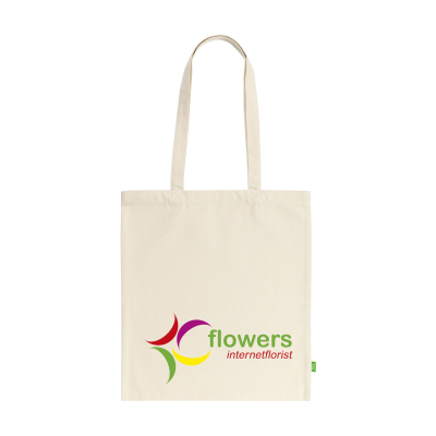 Picture of ORGANIC CANVAS GOTS SHOPPER (320 G & M²) in Ecru