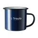Picture of RETRO ENAMEL MUG 350 ML in Blue & Black