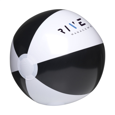 Picture of BEACHBALL 28CM in White & Black