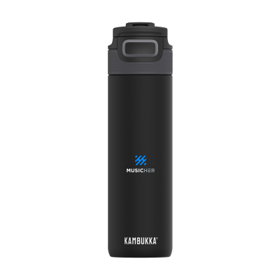 Picture of KAMBUKKA ELTON THERMAL INSULATED 600 ML DRINK BOTTLE in Black.