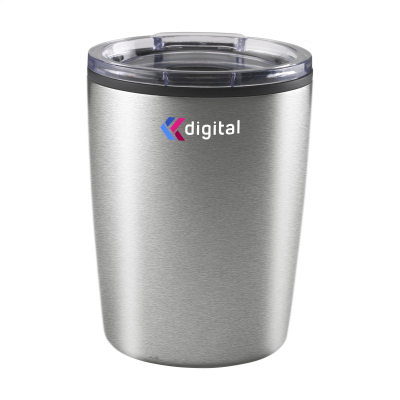 Picture of ESPRESSO-TO-GO MUG RCS RECYCLED STEEL 170 ML in Silver