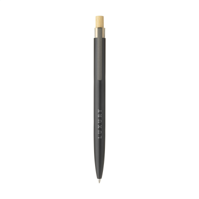 Picture of ALVAR GRS RECYCLED ALUMINIUM METAL PEN in Black.