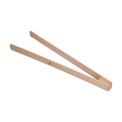 Picture of PINZA WOOD BBQ TONGS in Wood.
