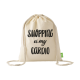 Picture of ORGANIC COTTON GOTS PROMO (140 G & M²) BACKPACK RUCKSACK in Naturel