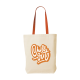 Picture of CANVAS SHOPPY COLOUR (220 G & M²) BAG in Orange
