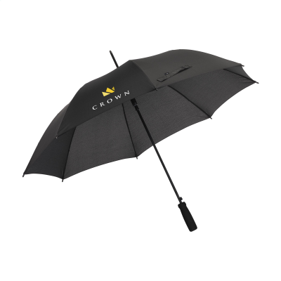 Picture of COLORADO RPET UMBRELLA in Black.