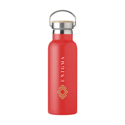 Picture of NORDVIK 500 ML DRINK BOTTLE in Red.