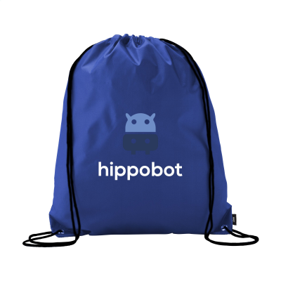 Picture of PROMOBAG RPET BACKPACK RUCKSACK in Blue.