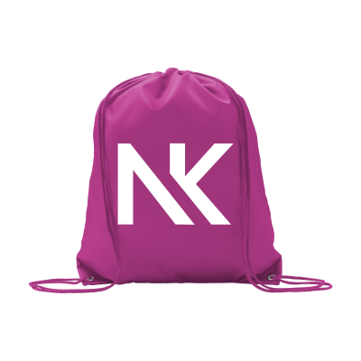 Picture of PROMO 210D BACKPACK RUCKSACK in Magenta.