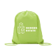 Picture of PROMOBAG 210D BACKPACK RUCKSACK in Lime