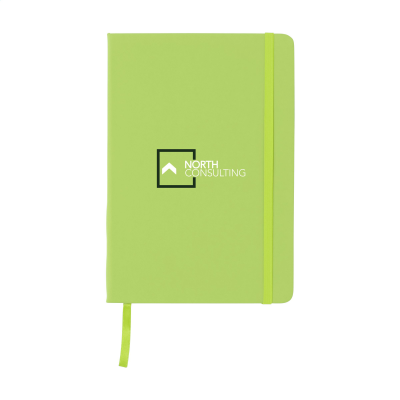 Picture of BUDGETNOTE A5 BLANC in Lime.